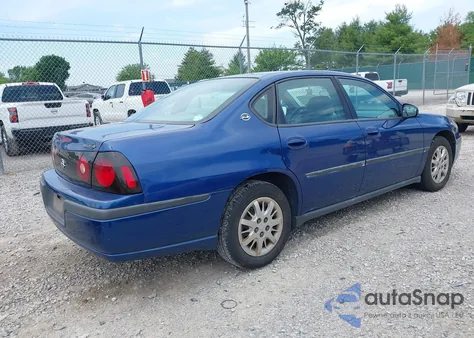 2004 Chevrolet Impala from USA, damaged, VIN 2G1WF52E149466376